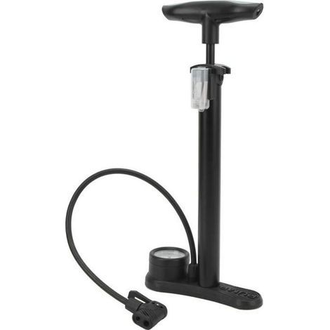 Gonfleur De Pneu De Vélo Pompe De Gonflage De Pied De Vélo De Route Haute Pression Portable Gonfleur De Pneu Moto tout neuf-Ywey (1/5)