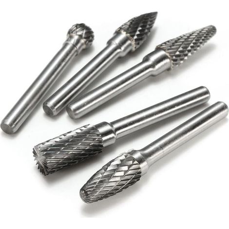 5X 1/4" Foret Rotatif Cnc Gravure Défonceuse (1/4)