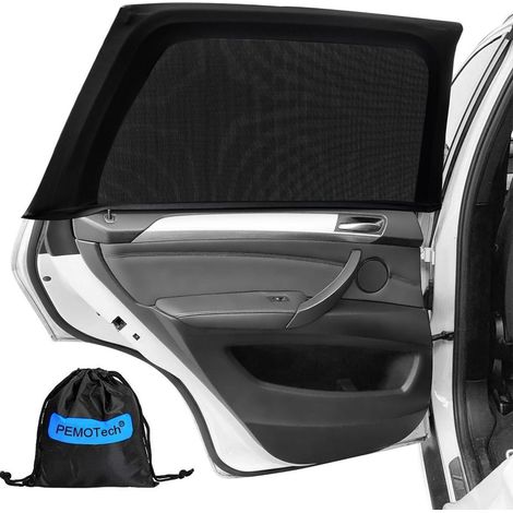 Sonnenschutz Auto Heckscheibe, 2er-Set, UV-Schutz, atmungsaktiv, für 99% Autos (1/5)