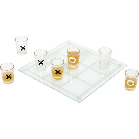Jeu à Boire - MISTER GADGET - Tic Tac Toe - Verre - 9 Shots - Transparent (1/5)