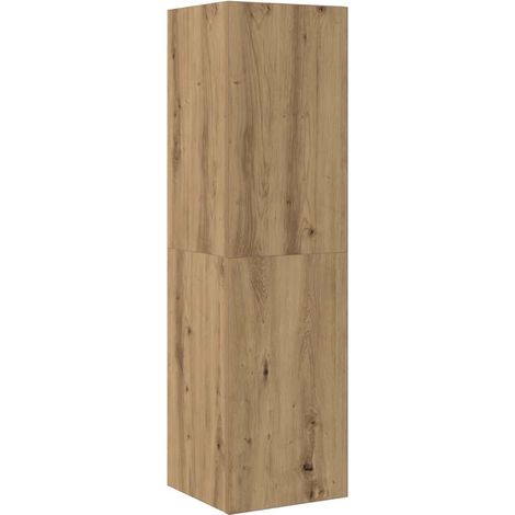 Maison Exclusive - TV-Schrank Artisan-Eiche 30,5x30x110 cm Holzwe (1/5)