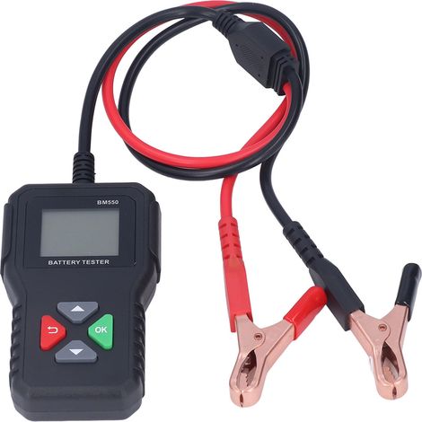 Testeur de Batterie 6V 12V 24V 3-en-1 Professionnel Analyseur de Vie Automobile BM550 (1/5)