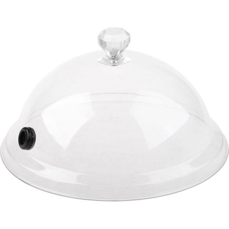 Cloche Fumée - Couvercle Dôme Acrylique pour Plaque à Fumer - Compatible avec Générateurs de Fumée Portables - 1 Pièce