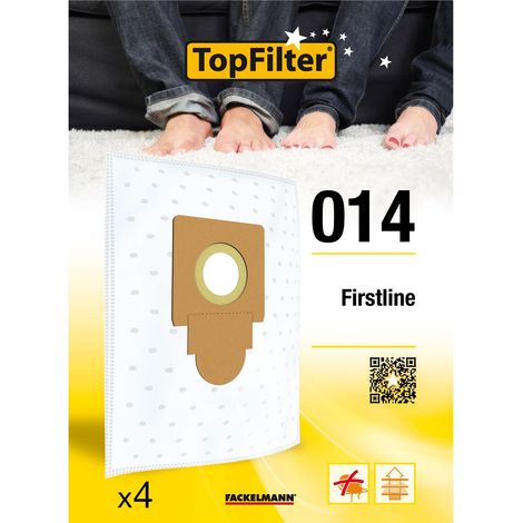 Lot de 4 sacs aspirateur pour Firstline TopFilter Premium (1/5)
