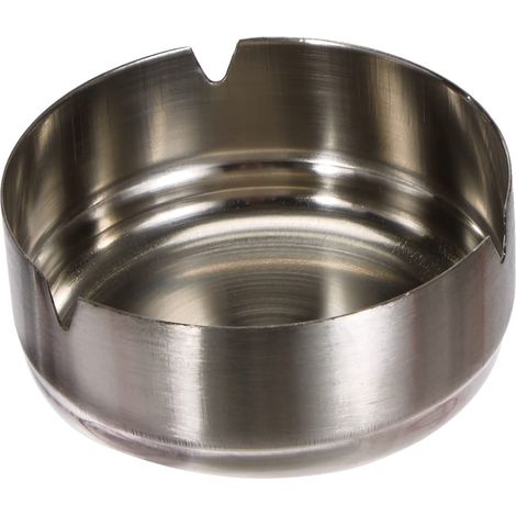 Equinox 502711 - Posacenere in Inox Argentato, 9,8 x 9,8 x 3,5 cm (1/3)