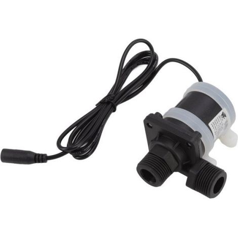 pompe de chauffe-eau Pompe de Surpression Pompe à Eau CC Matériau ABS Circulation à Faible Bruit 8V24V pour jardin moteur (1/4)