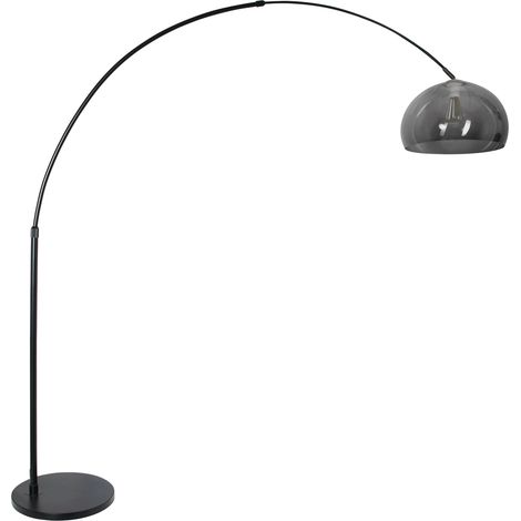 Steinhauer - lampada da terra - Sparkled Light - nero - plastica