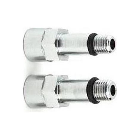 2 PIÈCES ADAPTATEUR POUR TUYAU FLEXIBLE MONOFORO Taille : M12xF10