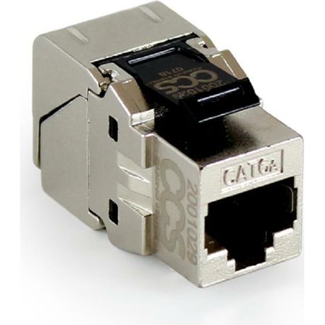 Qubix presa ccs easycr compact c6a rj45 stp cat6 scherm