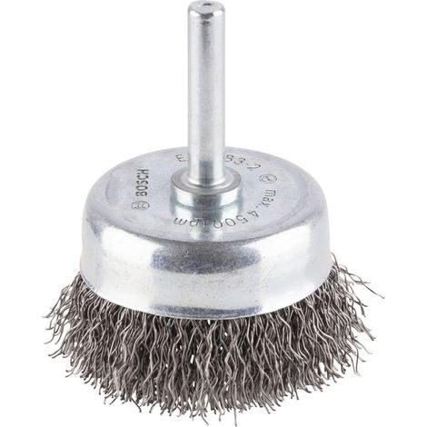 Bosch Brushing PRO Metal clean Cup Brush Straight Shank 50 x 0.3 mm 2608622006