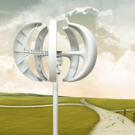 600W 24V Windturbsineneratoratoren Vertikale Windkraftanlagen Windgenerator mit Controller (1/5)