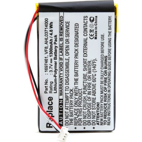 NX - Batterie GPS 3.7V 1300mAh - VF81697461AHL03714000 (1/3)