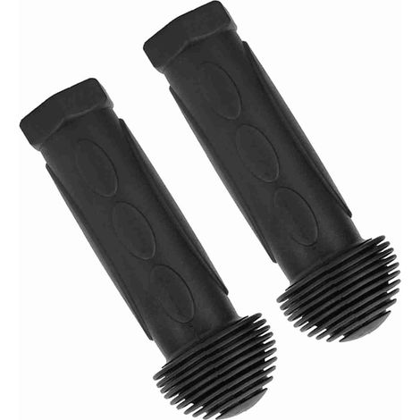 Lot de 2 poignées de guidon antidérapantes en plastique pour vélos, tricycles et trottinettes enfants. (1/5)