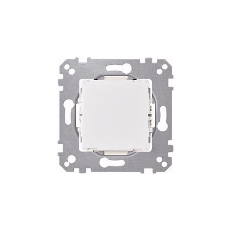 dispositif de commande merten 587091 led poussoir aluminium