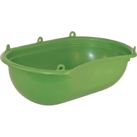 Contenedor pl谩stico verde 20L 620x390x200mm KERBL TZ1505