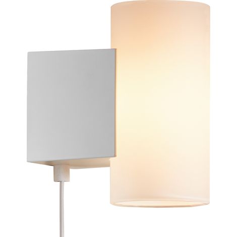 Applique murale MONA Verrerie Blanc, H.16 - IP20 - LED Module /Nordlux Intérieur (1/5)
