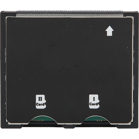 Micro-SD-zu-CF-Hochgeschwindigkeits-Speicherkartenadapter für Kameras, Dual-Slot (1/5)