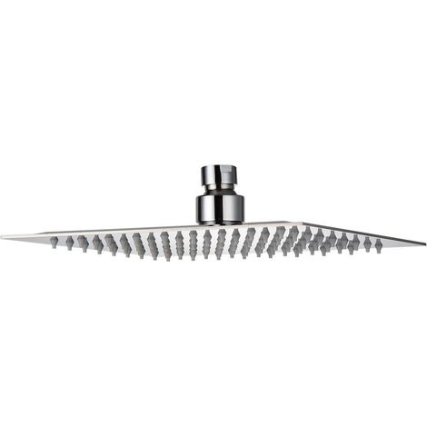 Soffione Doccia Relax Quadro 20 a soffitto inox monogetto (1/3)