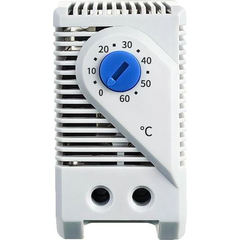Thermostat Mécanique 0-60°C - Compact et Normalement Ouvert pour Contrôle de Température (1/4)