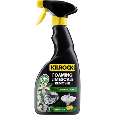 Kilrock FOAMLIMESCALEDISINFECTANT500 Foaming Limescale Remover Yuzu 500ml KILFOAMLIME