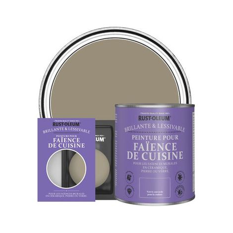 Peinture pour Faïence de Cuisine, Finition Brillante - Café Deluxe (1/3)
