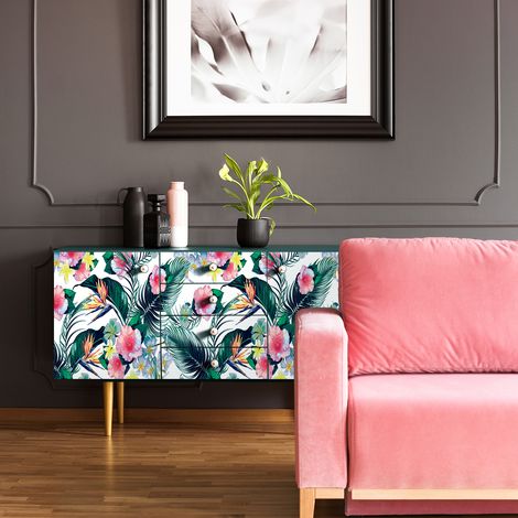 Sticker meuble tropical sherry 60 x 90 cm (1/5)