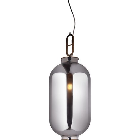 Hängelampe Lumineca Gylus 27x75 cm Grau