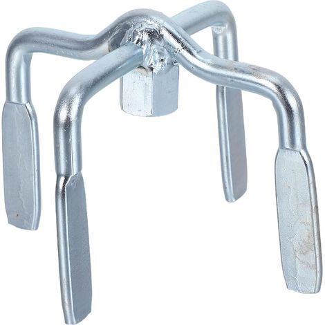 Kit de Installation Facile Plaques de Fixation Argenté 4pcs pour Pieds de Meubles Robustes et Sûrs, pour Canapé et Table (1/5)