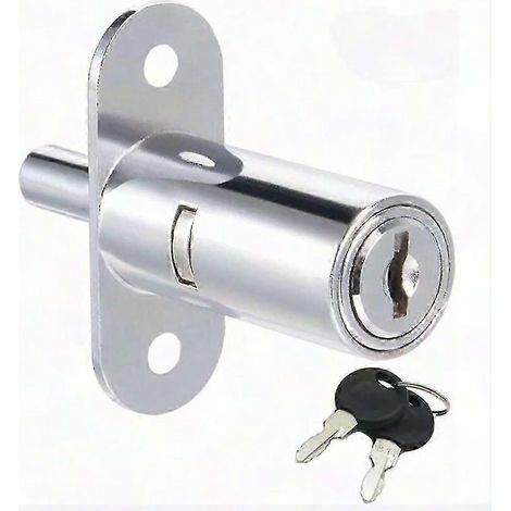 Serrure à cylindre poussoir pour porte coulissante, verrou à pêne réglable pour mécanisme de sécurité de porte coulissante (1/5)