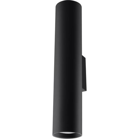 Aplique de pared Vaza negro, 2 luces (1/5)