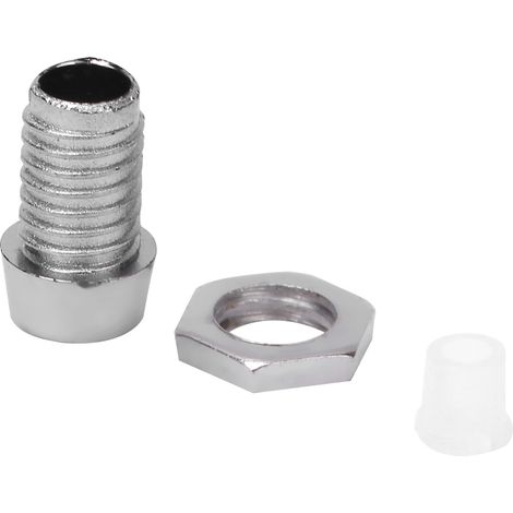 Lot de 100 supports de lampe LED 3 mm pour panneau d'affichage, finition chromée, en plastique. (1/5)