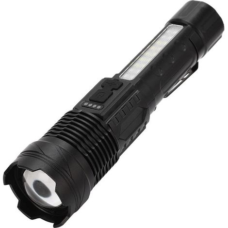 Lampe poche laser blanche – 3 modes principaux – rechargeable – 800LM – camping – extérieure pratique (1/5)