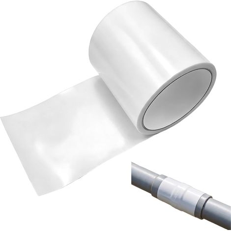 Ruban de réparation résistant à l'eau (1,5 m) - kit de réparation pour piscines, tentes, étangs avec adhérence pour réparation Durable,Sûr et Durable (1/5)
