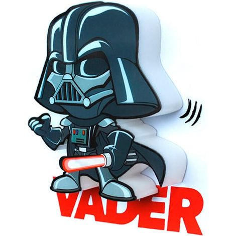 Mini lampe 3D Dark Vador pour les fans de Star Wars (1/2)