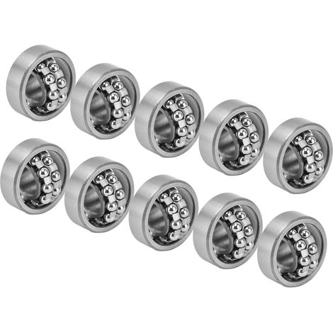 10 Miniatur-Hochgeschwindigkeitslager, geräuscharm, vielseitig einsetzbar für industrielle Anwendungen, 10er-Packung (1/5)
