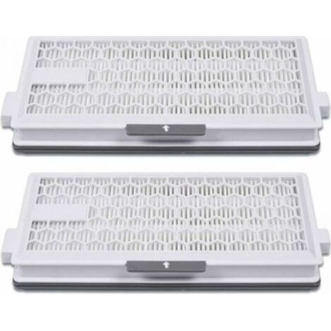 Lotto di 2 filtri HEPA Airclean Plus 50 per aspirapolvere Miele Complete C3 Powerline, S8340 - Air Clean SF-HA 50 (1/4)