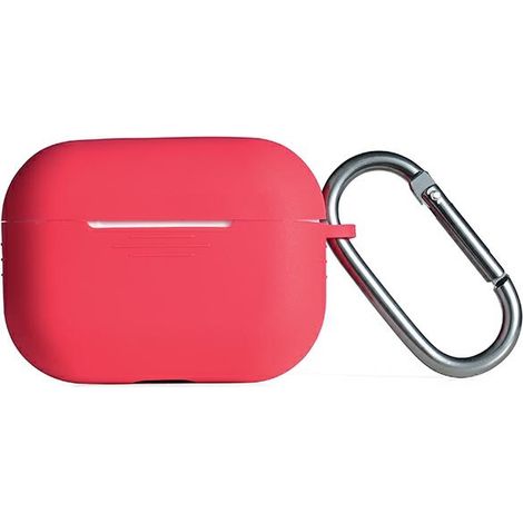 Étui Beline en silicone rouge pour AirPods Pro