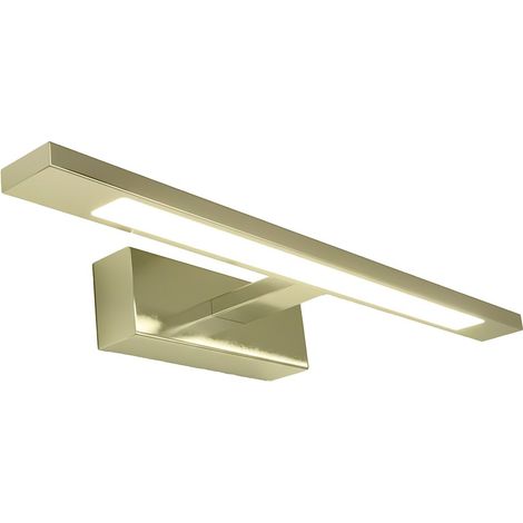 Applique murale salle de bain linéaire dorée LED 8W 40 cm KLIMT Milagro (1/5)