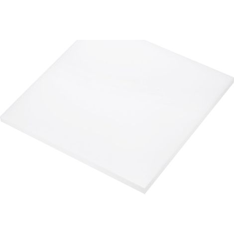 203x203x10mm Feuilles En Polyéthylène Feuilles Plastiques Blanches En Polyéthylène À Ultra Haut Poids Moléculaire [Pour Home, Industrial] (1/5)