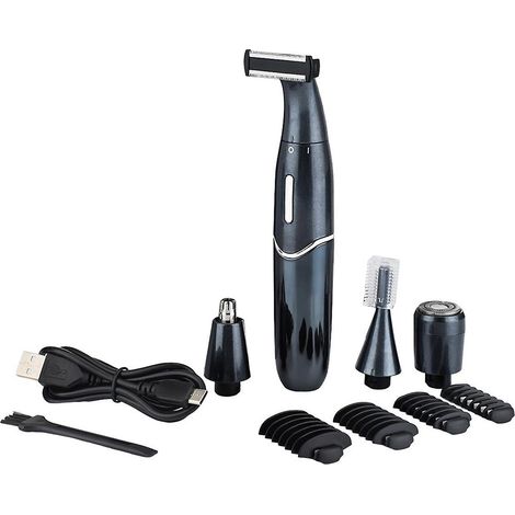 Épilateur électrique rechargeable 4 en 1 pour sourcils, corps et visage, mini et indolore. (1/5)