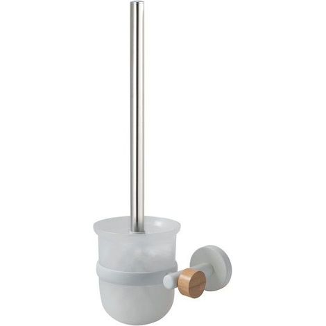 MSV Escobillero con soporte Zinc Cromado Alba