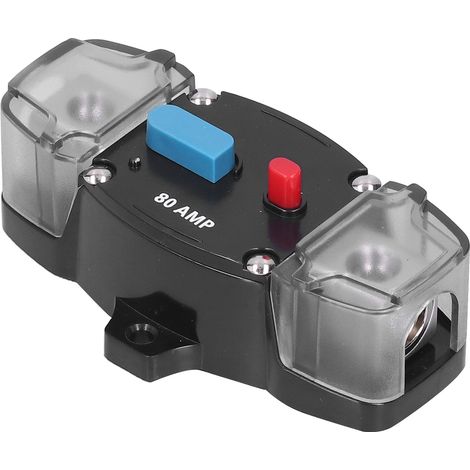 Automatischer 80-A-Leistungsschalter mit rücksetzbarem Überlastschutz für Boots-, Auto- und Marine-Audio-/Videosysteme (1/5)