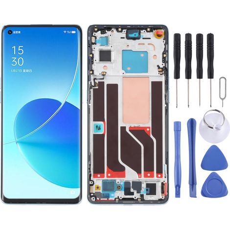 Original LCD screen with frame for OPPO Reno6 Pro 5G PEPM00 CPH2249 (1/4)
