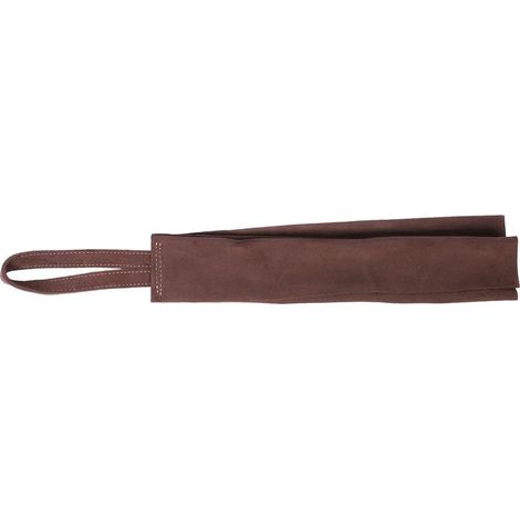 Tissu à mordre pour l'entraînement des chiens en imitation cuir afin d'améliorer la force de morsure, jouet interactif pour grands chiens (jeu de tir à la corde, convient aux chiens de ber, 1 pièce). (1/5)