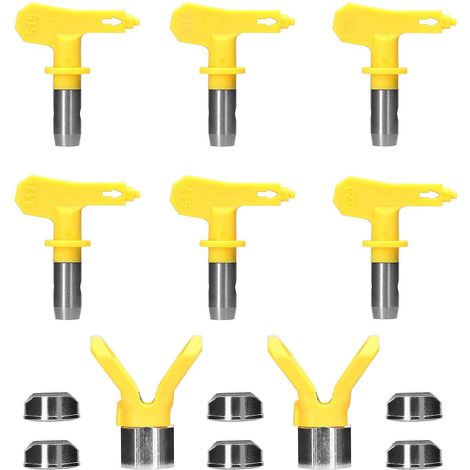 Airless-Farbspritzdüsen-Set, reversible Spritzdüsen, Airless-Farbspritzdüsen-Set