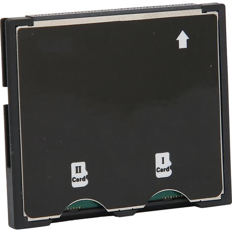 Adaptateur pour carte mémoire/micro-carte XC vers CF, adaptateur pour appareil photo haute vitesse de type CF I, double carte mémoire vers CF (1/5)