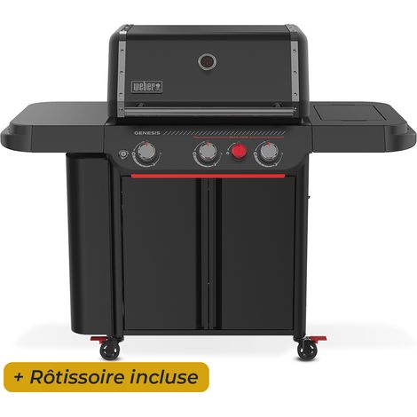 Barbecue à gaz Genesis E-330 WR Stealth - Noir mat (1/5)
