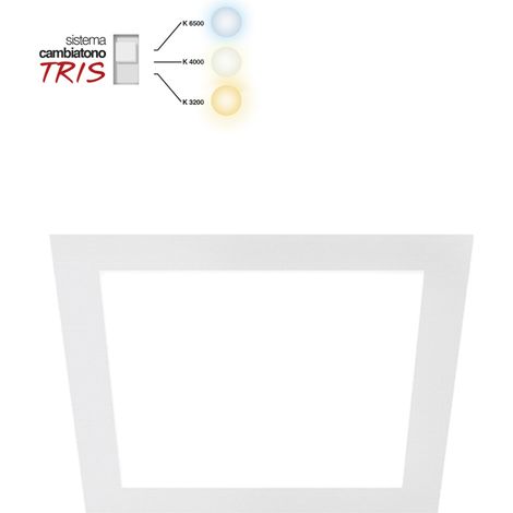 Flat quadro LED 25W IP20 C.B. Tris STO71051/BNC C.B per illuminazione quadri