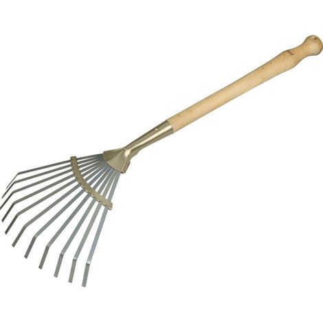 Escoba de hoja de mano 40 cm (1/2)