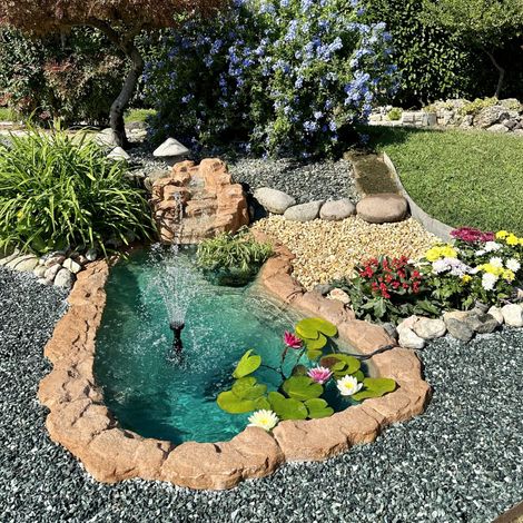 Cascata da giardino riva ventroresina cm 265x145x42/20 litri 320 (1/4)